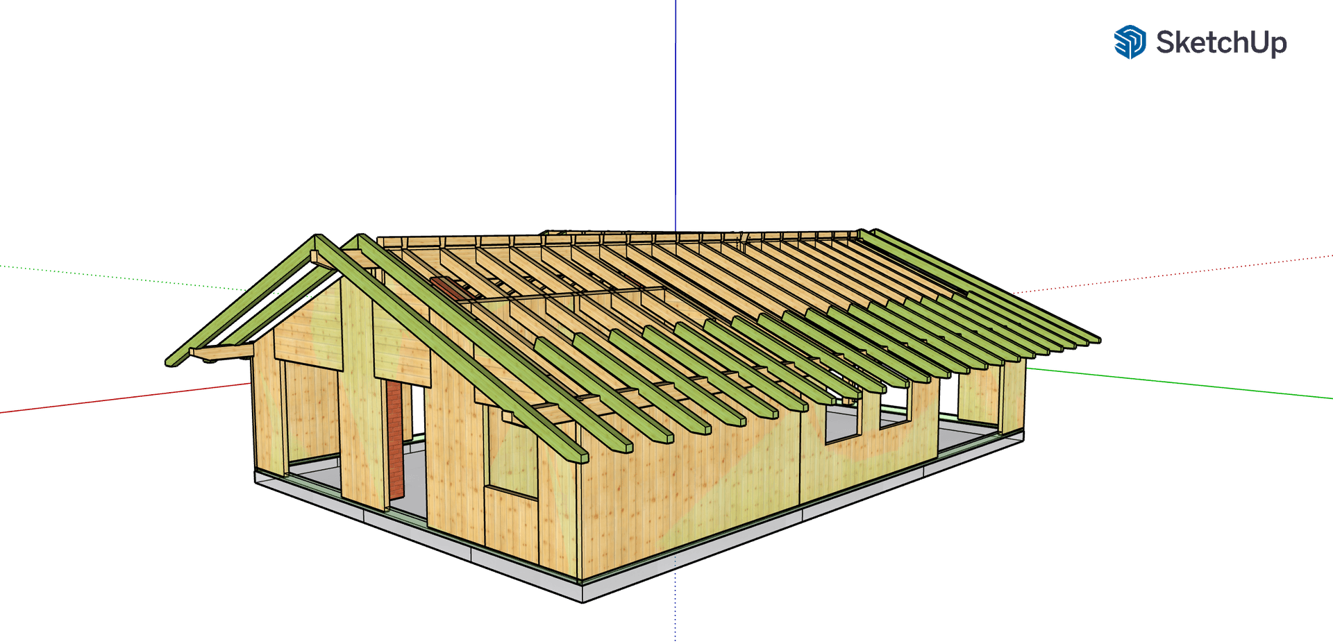 case in legno