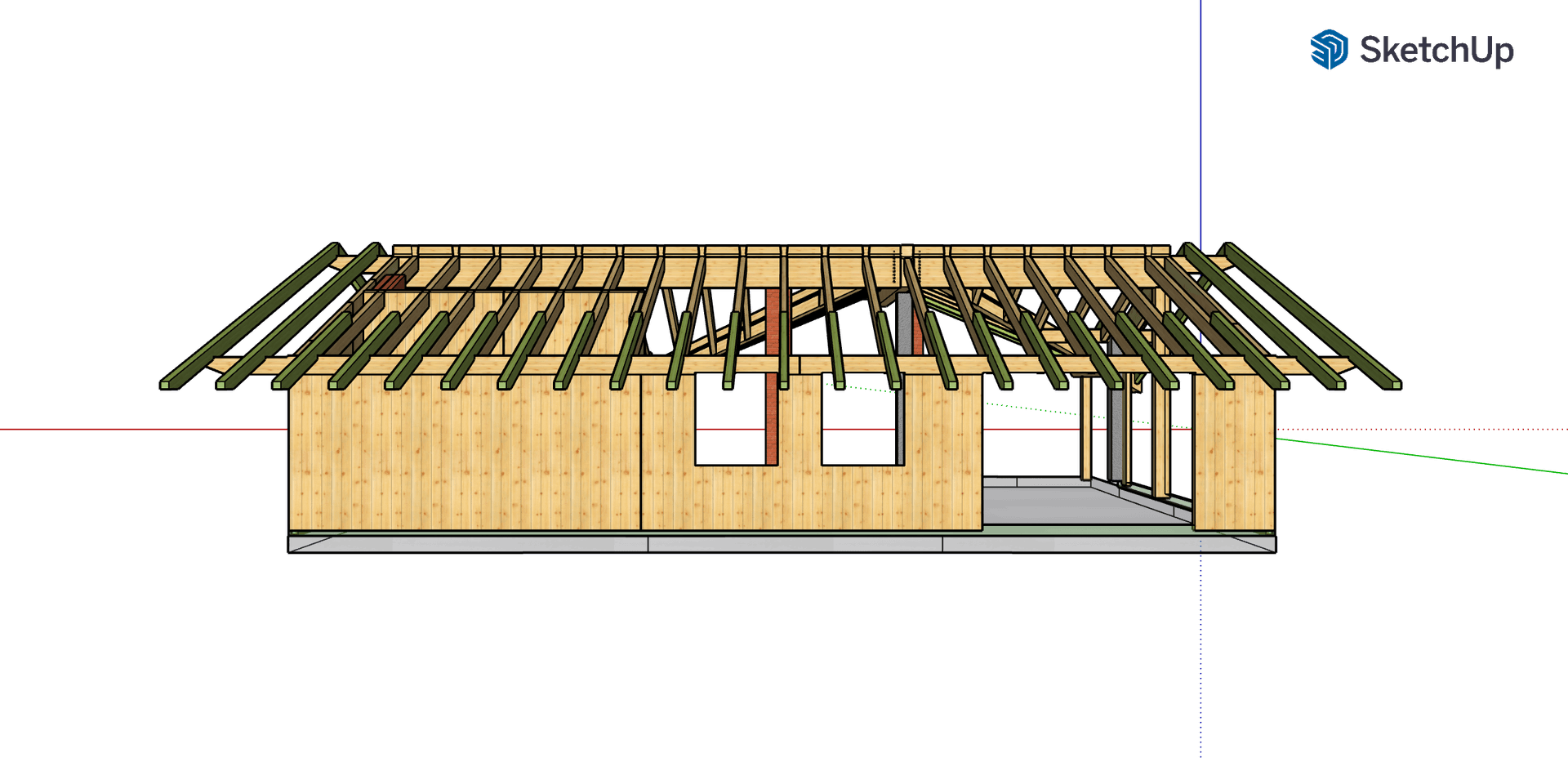 case in legno