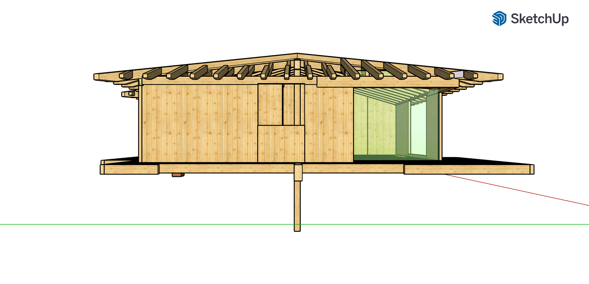 case in legno