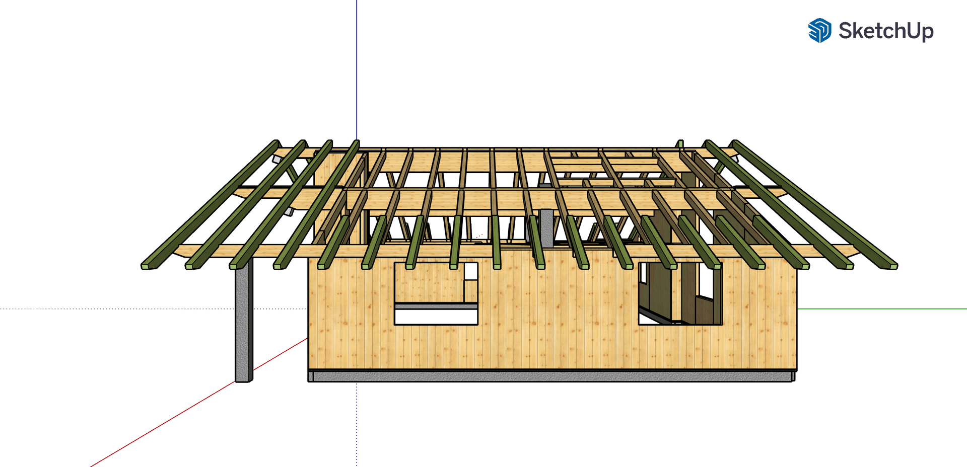 case in legno