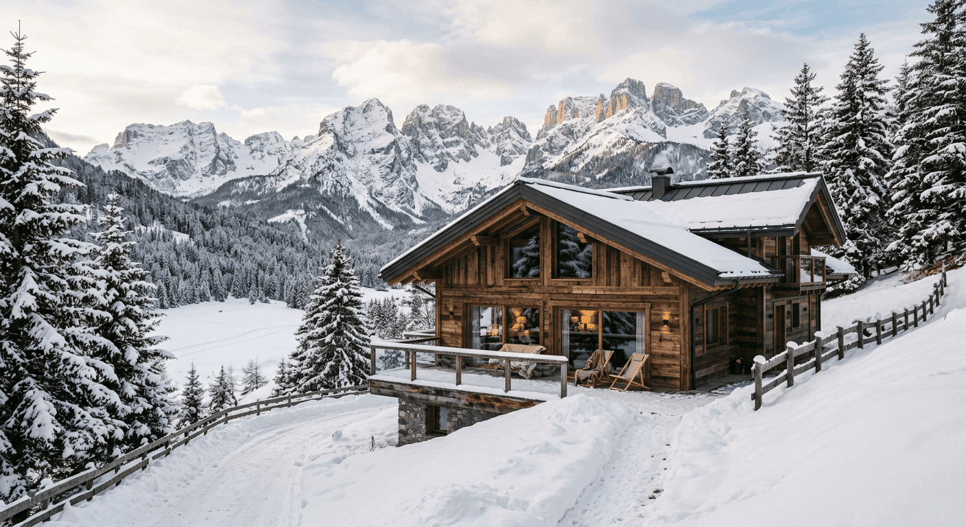 Casa in Legno in Montagna: Progettare per Neve e Clima Trentino