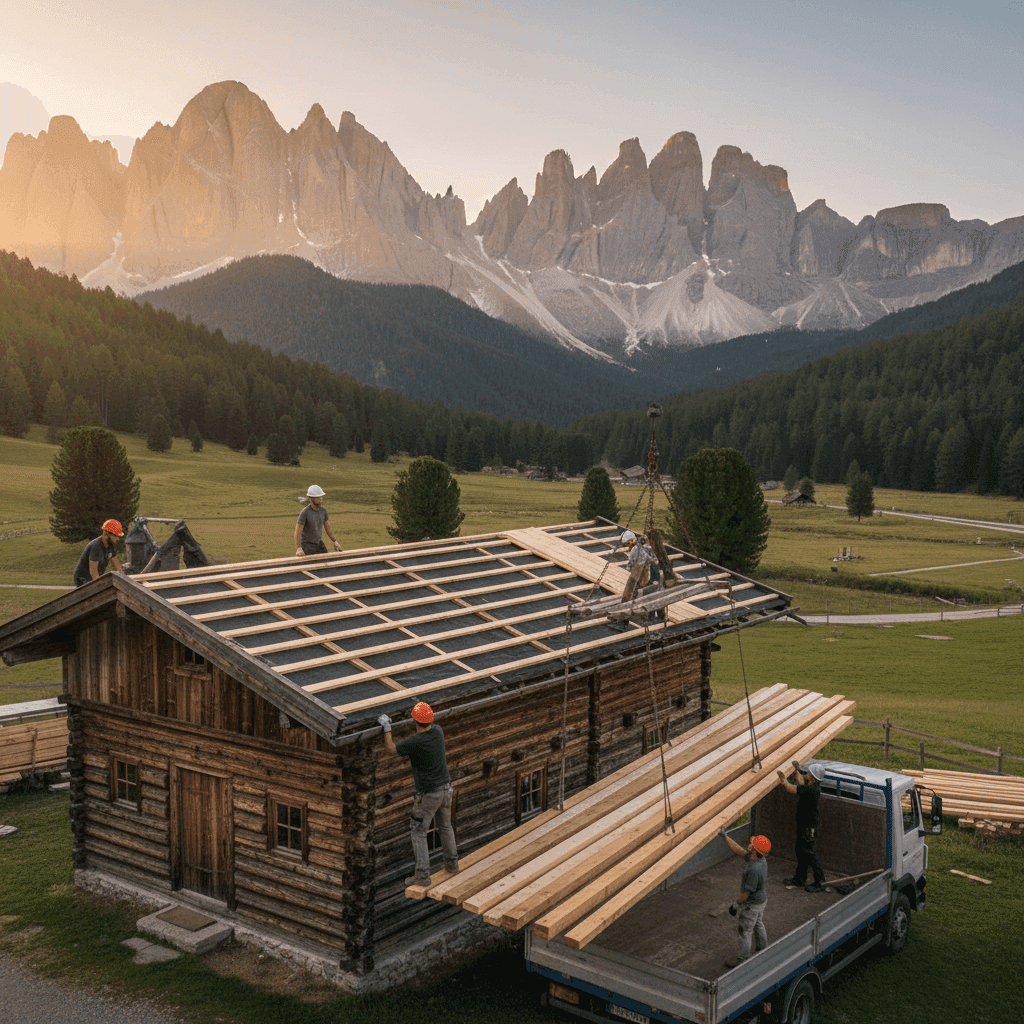 Rifacimento Tetto in Legno: Costo al mq Tempi e Detrazioni 2026