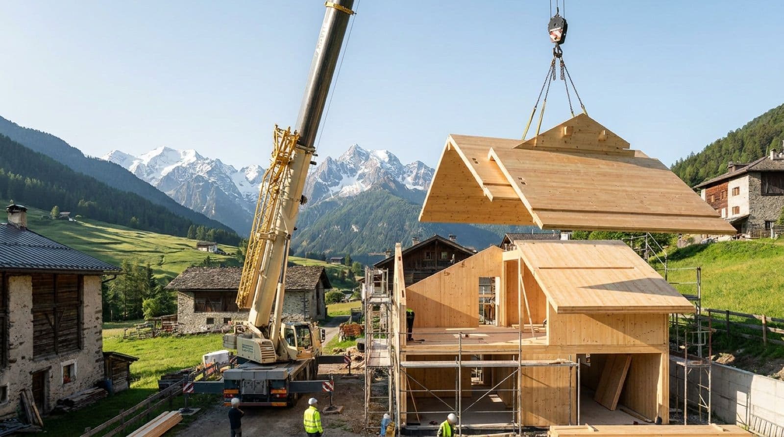 Tetto Prefabbricato in Legno: Prezzi al mq, Tipi e Quando Conviene