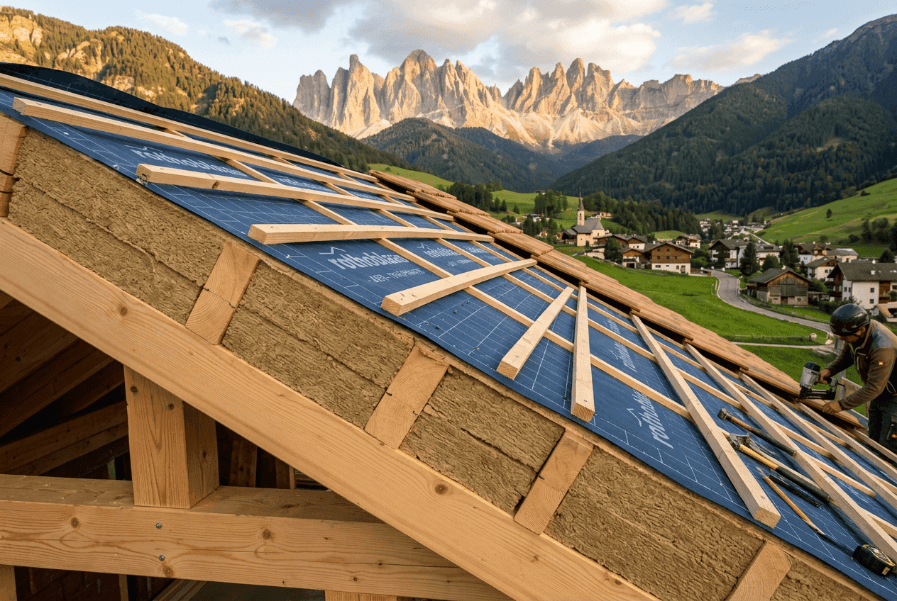 Tetto in Legno Ventilato in Trentino: Isolamento, Vantaggi e Come Sceglierlo